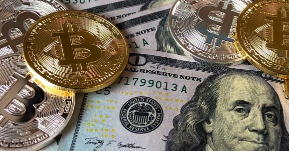 Coupon Savings - Bitcoins and U.s Dollar Bills