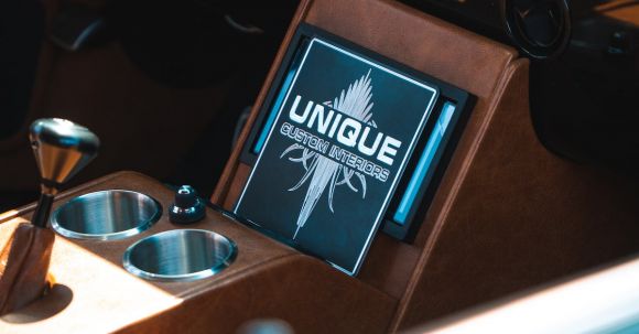 Unique Branding - Center Console of a Car